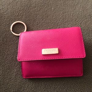 Small wallet w key ring